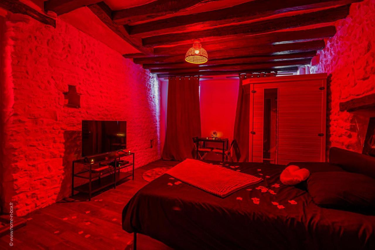 Love Room - Sauna - Secret Suite Au Calme Étampes Exterior foto
